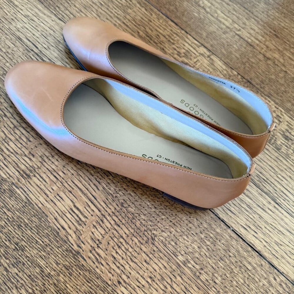 Plain Goods leather flats